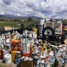 Clean up day paint