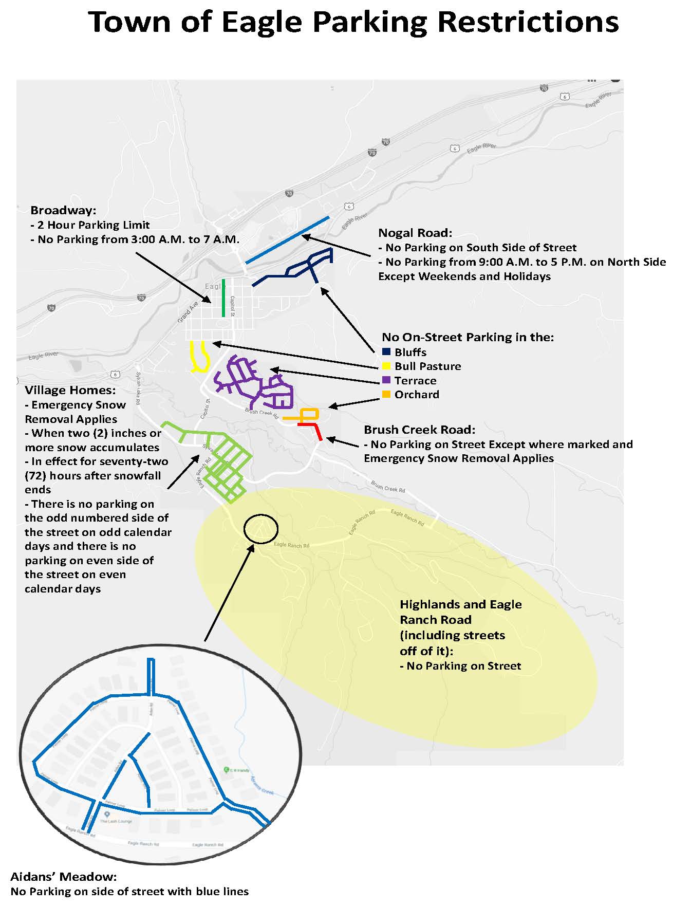 Parking Restrictions Map
